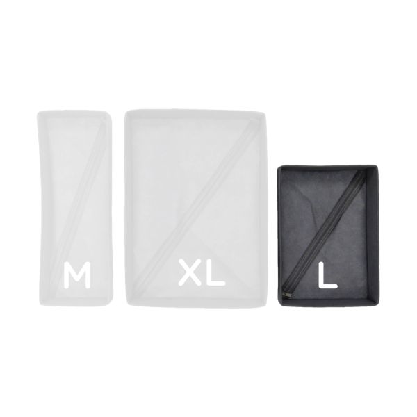 Puck Organizer - L - 26 x 18 x 10 cm - Donkergrijs Puck Organizer - L - 26 x 18 x 10 cm - Donkergrijs