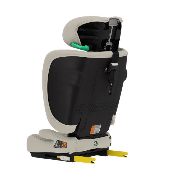 Puck autostoel JIM-sand opvouwbaar Groep 1/2/3 (76-150 cm)