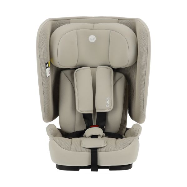 Puck autostoel JIM-sand opvouwbaar Groep 1/2/3 (76-150 cm)