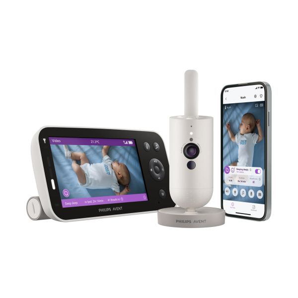 Philips Avent Babyfoon - Premium Connected Video Monitor Offline - SCD971/26