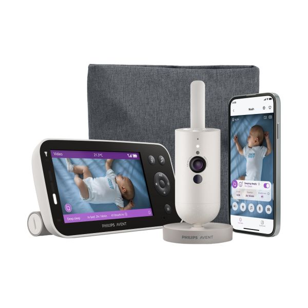 Philips Avent Babyfoon - Premium Connected Video Monitor Offline - SCD971/26
