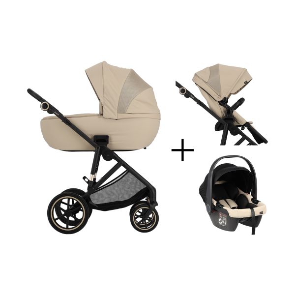 Puck Carl Kinderwagen 3-in-1 - Desert Puck Carl Kinderwagen 3-in-1 - Desert