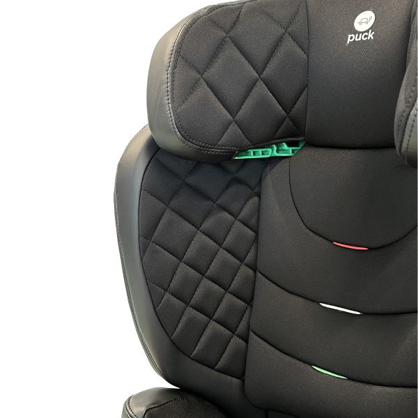 Puck Autostoel Enzo Leather Zwart I-size/Isofix