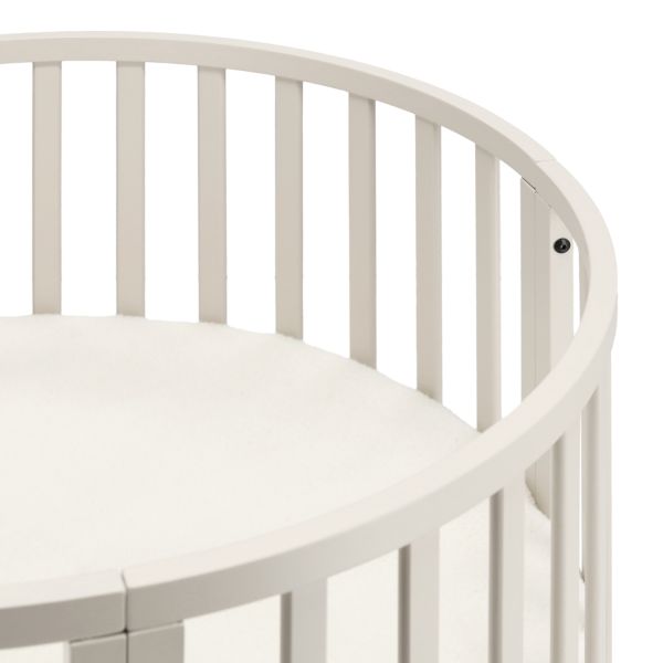 Puck Ronde Box - Oatmeal - Inclusief Matras Puck Ronde Box - Oatmeal - Inclusief Matras