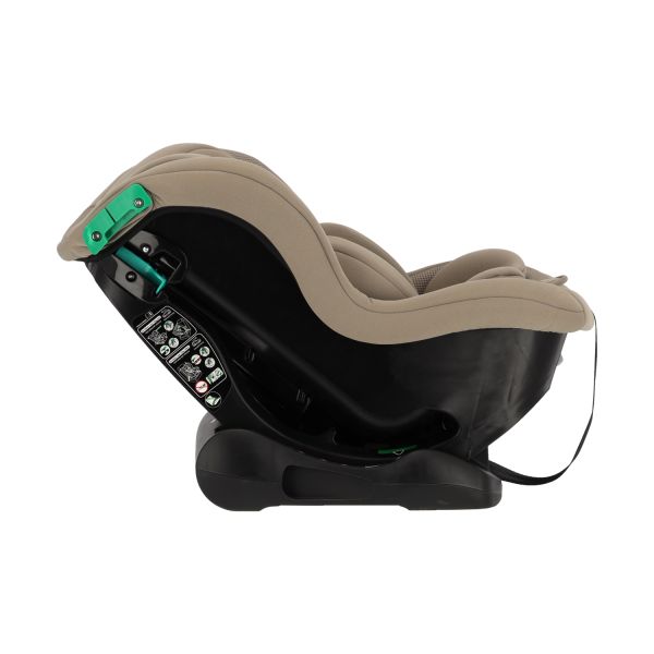 Puck autostoel Uno taupe (40-105cm)