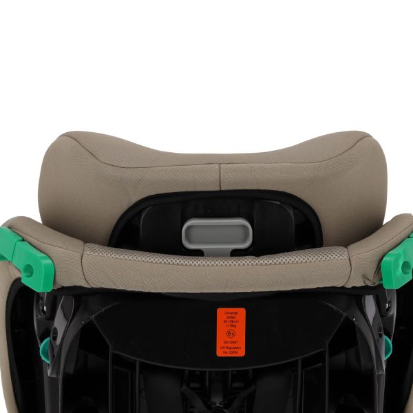 Puck autostoel Uno taupe (40-105cm)