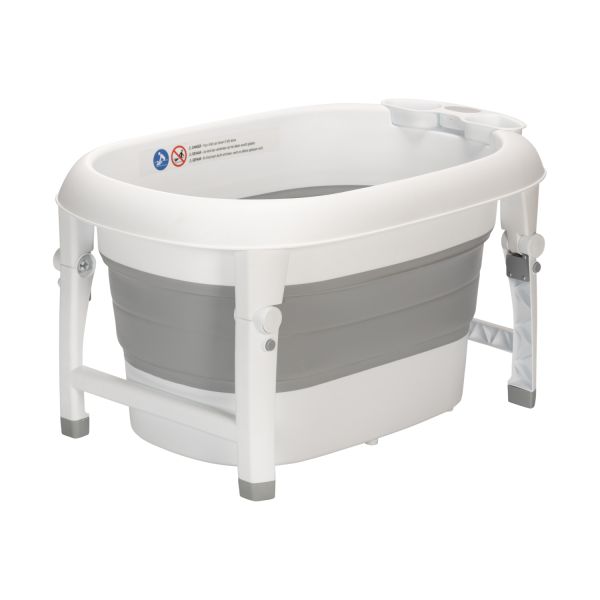 Puck Opvouwbaar Badje II Wit/Grijs