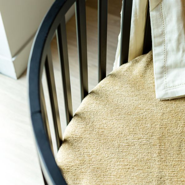 Puck Ronde Box - Zwart - Inclusief Matras