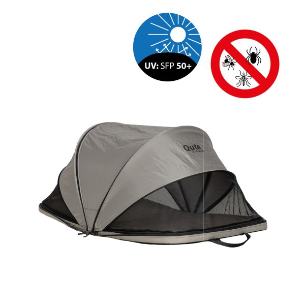 Qute Babytent - Travelcot Q-Camp Taupe / Desert