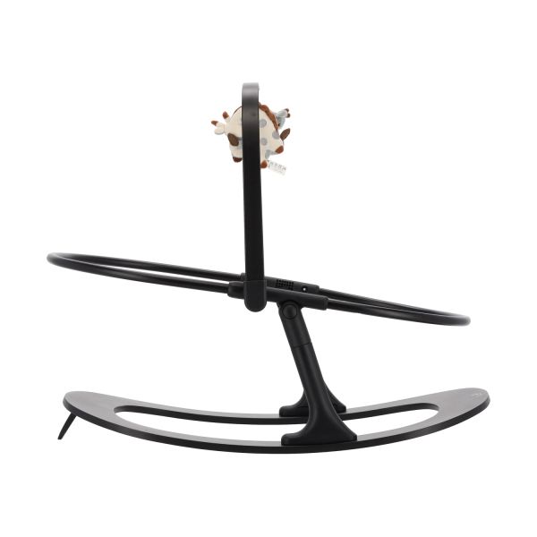 Qute Q-Sittle Newborn Rocker Black + Bekleding Ivory