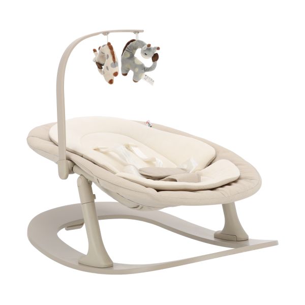 Qute Q-Sittle Eetstoel & Rocker - Full Clay/Brown/Ivory