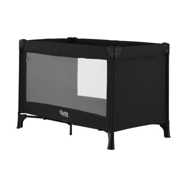 Qute Q-Sleep Campingbed Easyfold - Ebony Qute Q-Sleep Campingbed Easyfold - Ebony