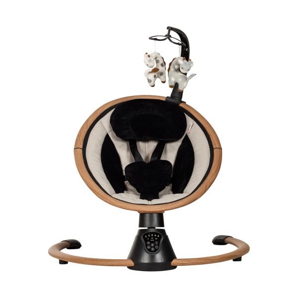 Qute Schommelstoel Q-Rocker Woody Sand Qute Schommelstoel Q-Rocker Woody Sand