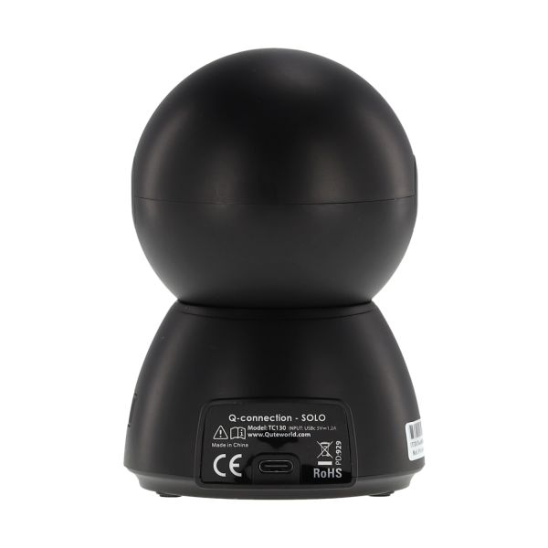 Qute Q-Connection Solo zwart - WIFI babycamera