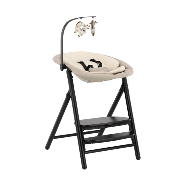 Qute Q-Sittle Eetstoel & Rocker - Full Black/Clay/Sand Qute Q-Sittle Eetstoel & Rocker - Full Black/Clay/Sand