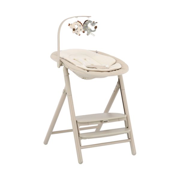 Qute Q-Sittle Eetstoel & Rocker - Full Clay/Brown/Ivory