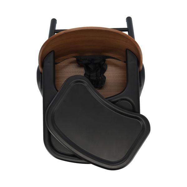 Qute Q-Sittle Eetstoel - Woody Black Qute Q-Sittle Eetstoel - Woody Black