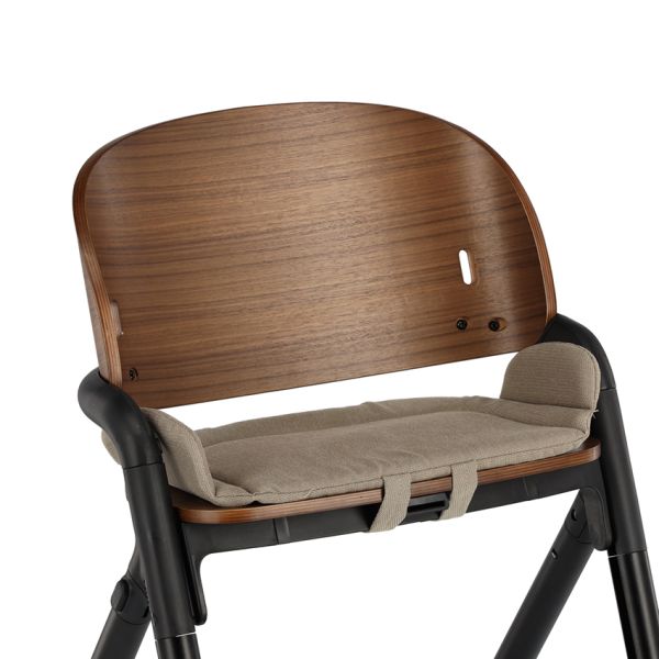 Qute Q-Sittle Eetstoel & Rocker - Woody Black/Brown/Black Qute Q-Sittle Eetstoel & Rocker - Woody Black/Brown/Black