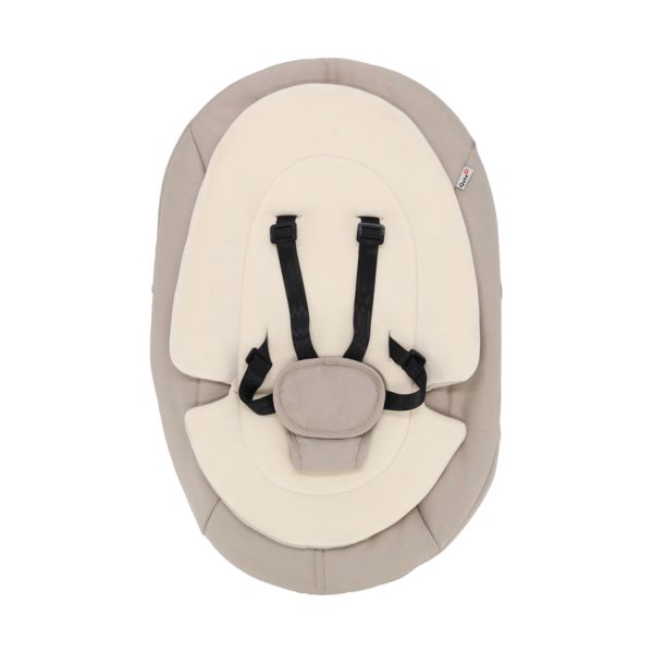 Qute Q-Sittle Coverset Newborn Rocker - Sand Qute Q-Sittle Coverset Newborn Rocker - Sand