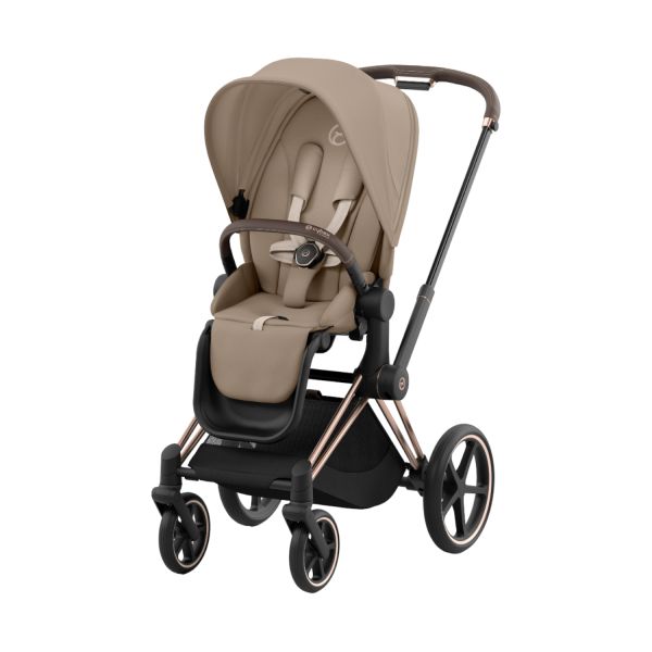 Cybex Kinderwagen 2-in-1 Priam 4 Rosegold - Cozy Beige Cybex Kinderwagen 2-in-1 Priam 4 Rosegold - Cozy Beige