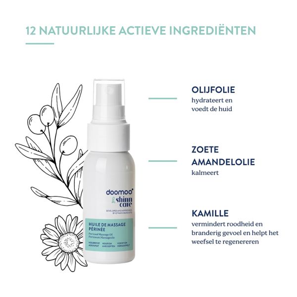 Doomoo x Shinncare Perineum Massageolie - 50 ml