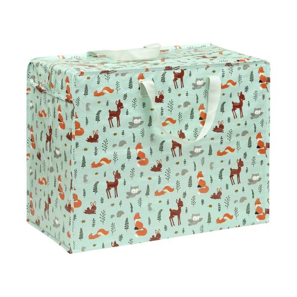 A Little Lovely Company XL Opbergtas - Forest Friends A Little Lovely Company XL Opbergtas - Forest Friends
