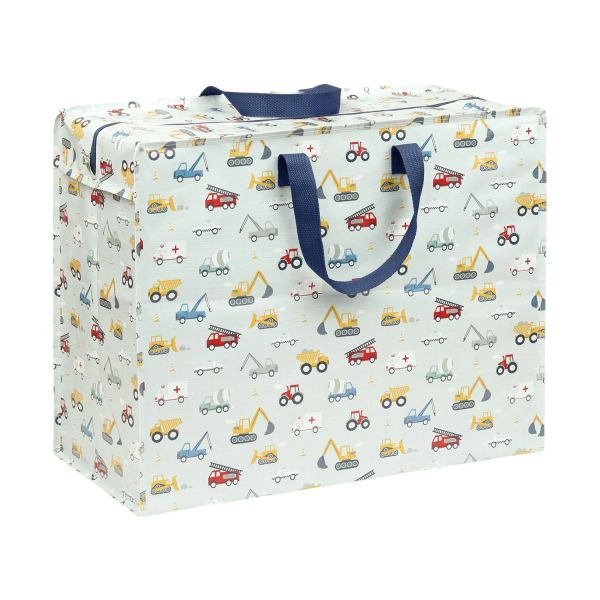 A Little Lovely Company XL Opbergtas - Vehicles