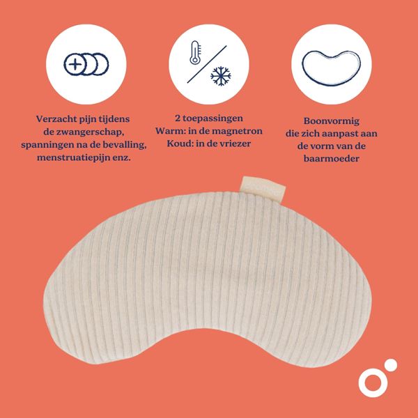 Doomoo Snoogy Mom Warmwaterkruik - Corduroy - Sand