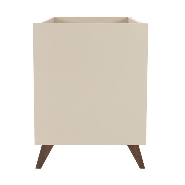 TWF Ledikant 60 x 120 - Commode 3 Laden - Hanglegkast 2 Deuren 1 Lade Salerno Walnoot