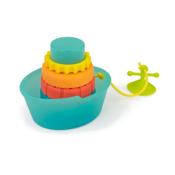 Sassy Stackin'Ship Tub Toy