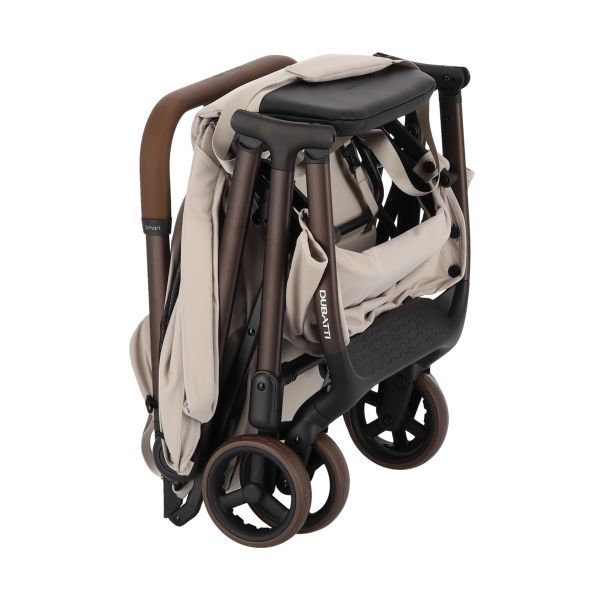 Dubatti Smart E3 Buggy - Satin Brown/Tofu Gray