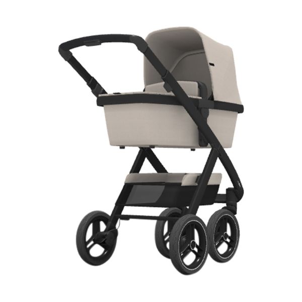 Dubatti Two 2-in-1 Kinderwagen - Black/Natural Taupe
