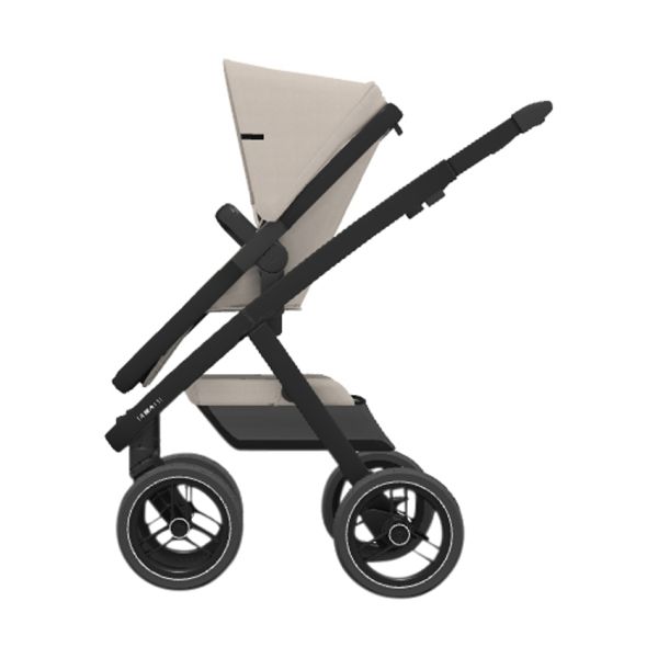 Dubatti Two 2-in-1 Kinderwagen - Black/Natural Taupe