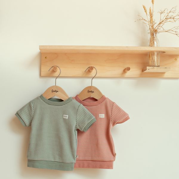 Feetje Shortama - Summer Special - Maat 56 - Zeegroen