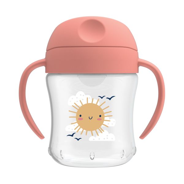 Dr. Brown's Tuitbeker - Roze - 180 ml Dr. Brown's Tuitbeker - Roze - 180 ml