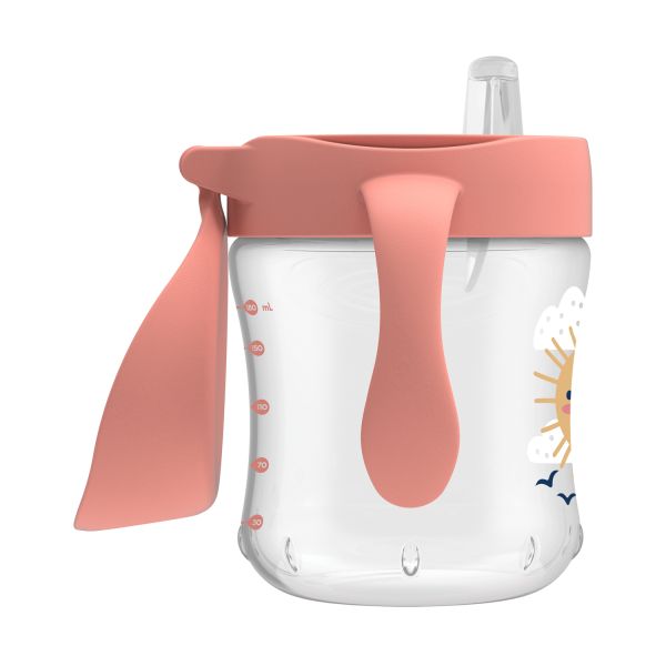 Dr. Brown's Tuitbeker - Roze - 180 ml Dr. Brown's Tuitbeker - Roze - 180 ml