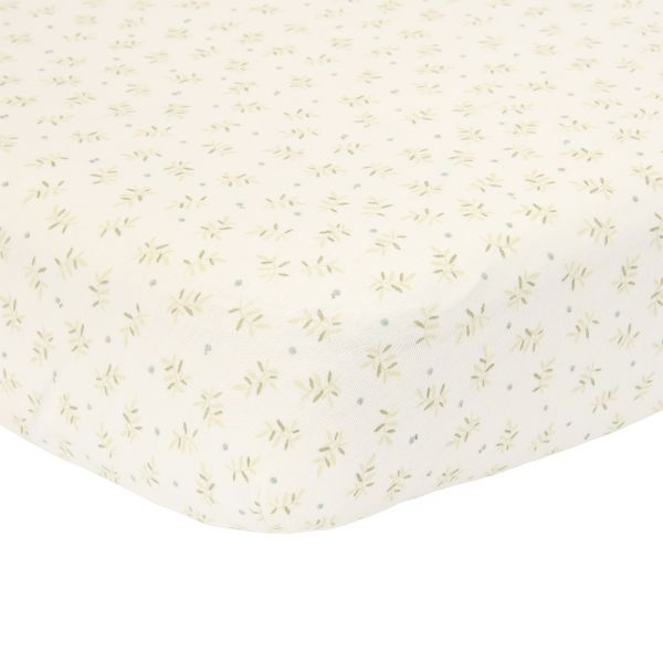 Little Dutch Hoeslaken Wieg - 40 x 80 cm - Blueberry Leaves Little Dutch Hoeslaken Wieg - 40 x 80 cm - Blueberry Leaves