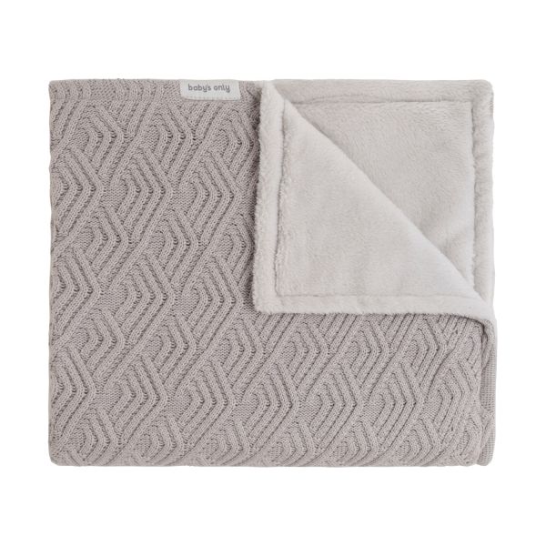 Baby's Only Sierra Wiegdeken Teddy - Urban Taupe
