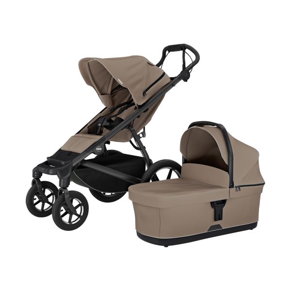 Thule Urban Glide 4-Wheel Kinderwagen 2-in-1 - Magnetic Buckle - Tinted Taupe
