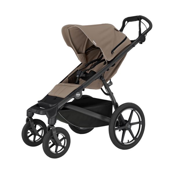 Thule Urban Glide 4-Wheel Kinderwagen - Magnetic Buckle - Tinted Taupe Thule Urban Glide 4-Wheel Kinderwagen - Magnetic Buckle - Tinted Taupe