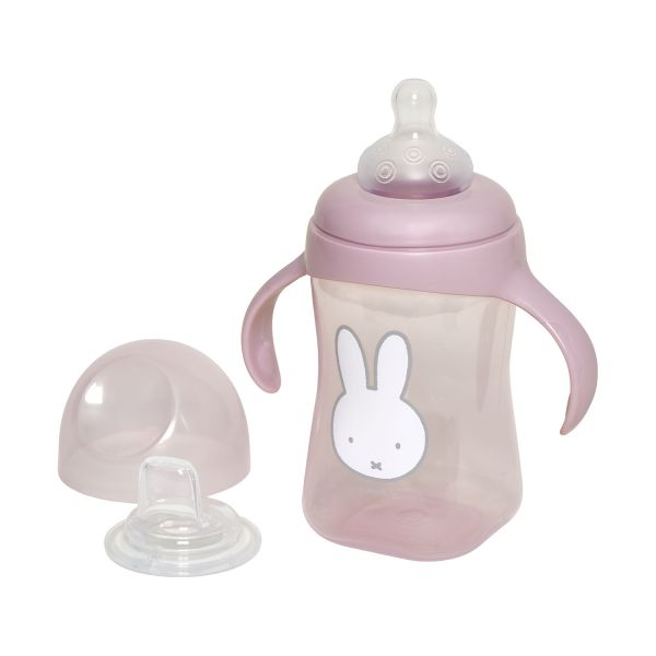Nijntje Oefenfles - 300 ml - Roze Nijntje Oefenfles - 300 ml - Roze