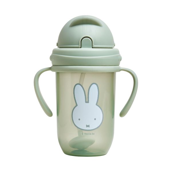 Nijntje Rietjesbeker met Handgrepen - 260 ml - Green