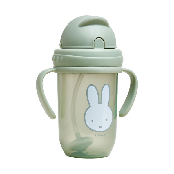 Nijntje Rietjesbeker met Handgrepen - 260 ml - Green