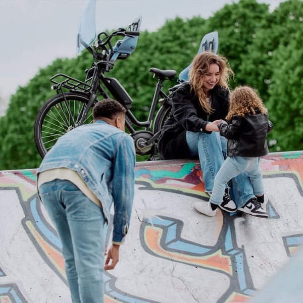 Urban Iki Achterzitje Ta-ke Carrier Mounting Fuji Blue / Bincho Black