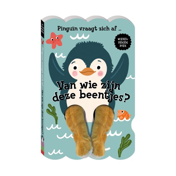 Imagebooks Van Wie Zijn Deze Beentjes? Pinguïn Vraagt Zich Af… 
