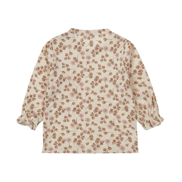 Dirkje T-Shirt Lange Mouw Print Off White 62 Dirkje T-Shirt Lange Mouw Print Off White 62