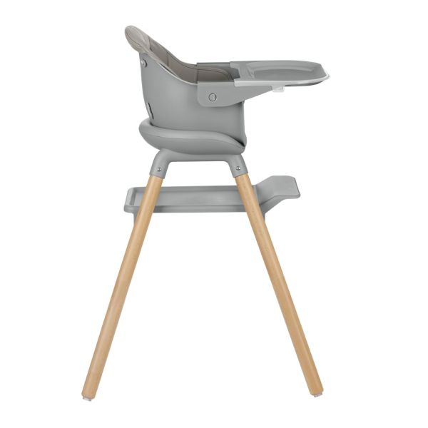 Kikkaboo Kinderstoel 2 in 1 Woody Grijs Kikkaboo Kinderstoel 2 in 1 Woody Grijs