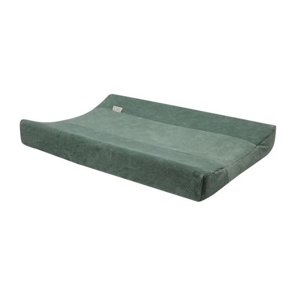 Witlof For Kids Aankleedkussenhoes Forest Green Velvet Rib 70 x 50 cm Witlof For Kids Aankleedkussenhoes Forest Green Velvet Rib 70 x 50 cm