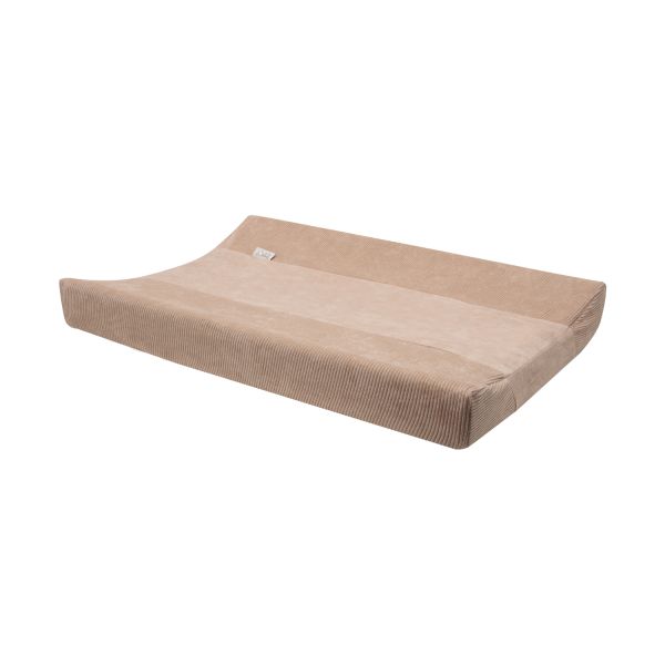 Witlof For Kids Aankleedkussenhoes Urban Taupe Velvet Rib 70 x 50 cm Witlof For Kids Aankleedkussenhoes Urban Taupe Velvet Rib 70 x 50 cm