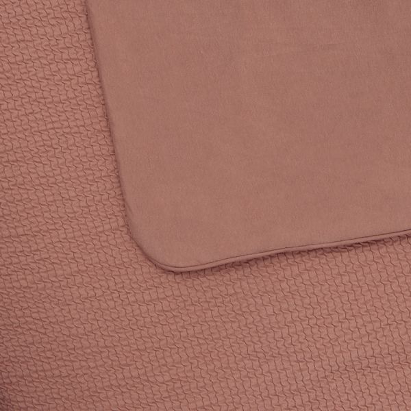 Witlof For Kids Wiegdeken Tuck-Inn Dusty Pink Waves 40 x 80 cm